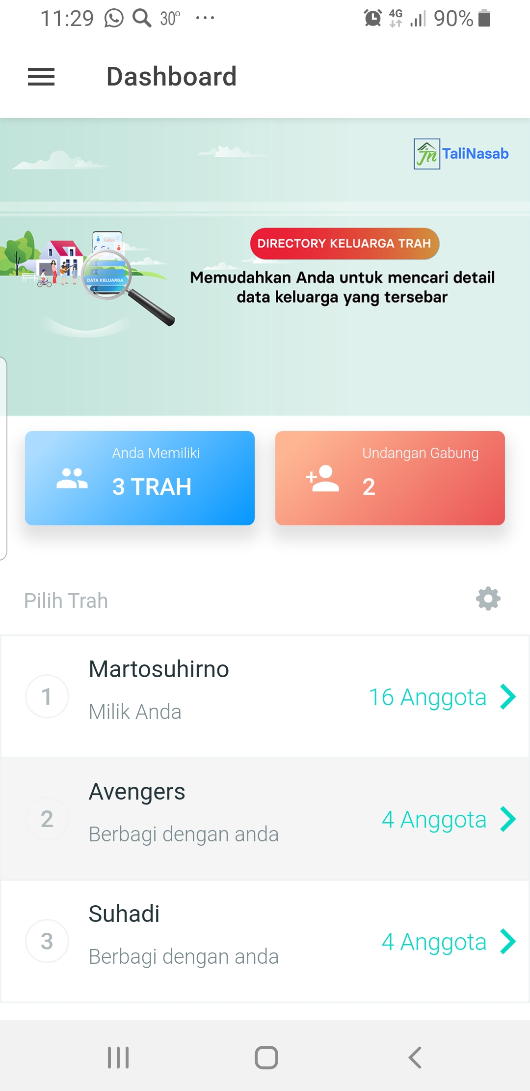 Screen preview